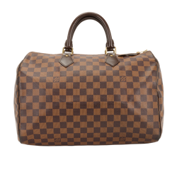 Speedy 35, Canvas, Damier Ebene, TR4112, DB/ PLK, 2*